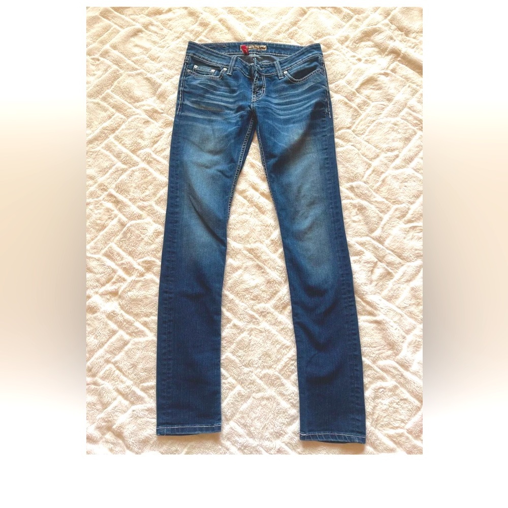 BKE Denim Women’s Stella Blue Denim Skinny Jeans Size 28x33 1/2